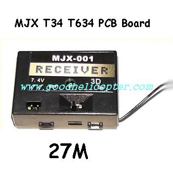 mjx-t-series-t34-t634 helicopter parts pcb board (27M)